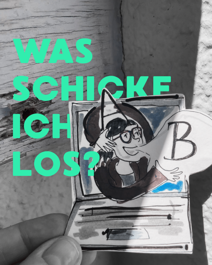 Was schicke ich los?